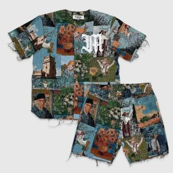 Van Gogh Tapestry Shorts